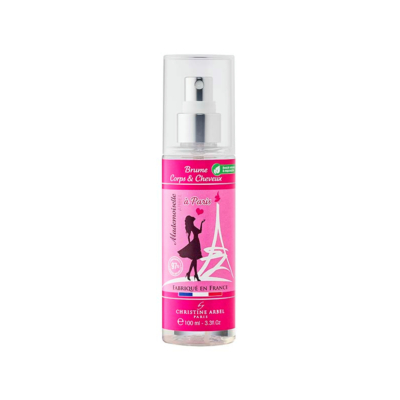 Set cadou bio Apa de toaleta 100ml si Spray de corp si par 100ml Mademoiselle Arbel à Paris, Christine Arbel