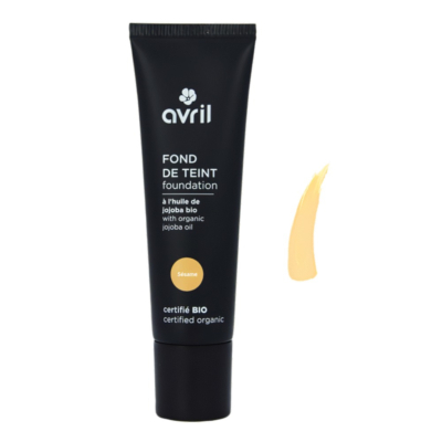 Fond de ten bio Sesame cu ulei de jojoba, certificat organic, 30 ml, Avril