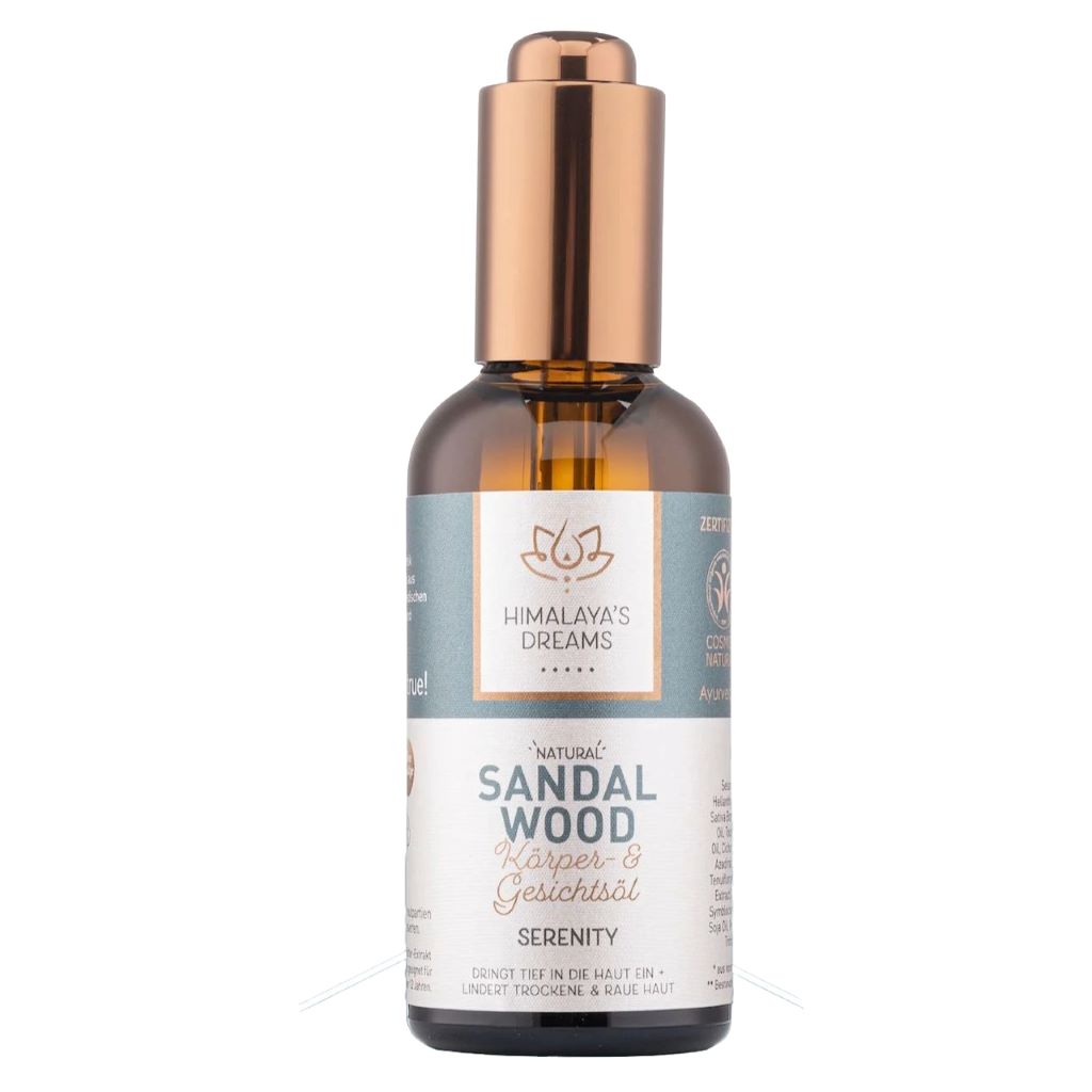 Ulei pentru fata si corp Ayurveda Sandalwood Serenity Bio 100 ml, Himalaya`s Dreams