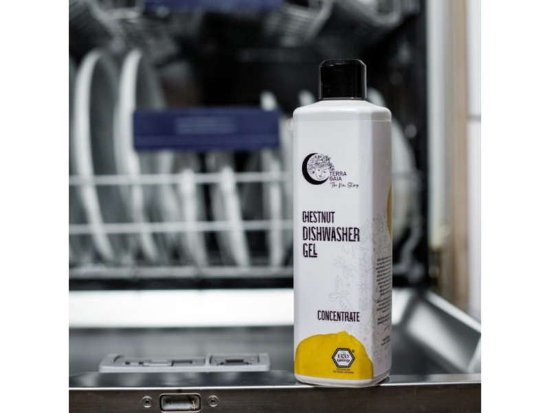 Detergent pentru masina de spalat vase Chestnut, certificat ecologic, 500 ml, Terra Gaia - imagine 4