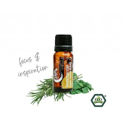 Mix uleiuri esentiale Focus & Inspiration Organic, certificat Ecogarantie Terra Gaia