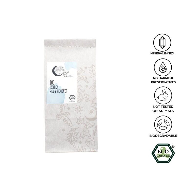Pudra ecologica pentru indepartarea petelor OX - oxygen 1 kg Terra Gaia