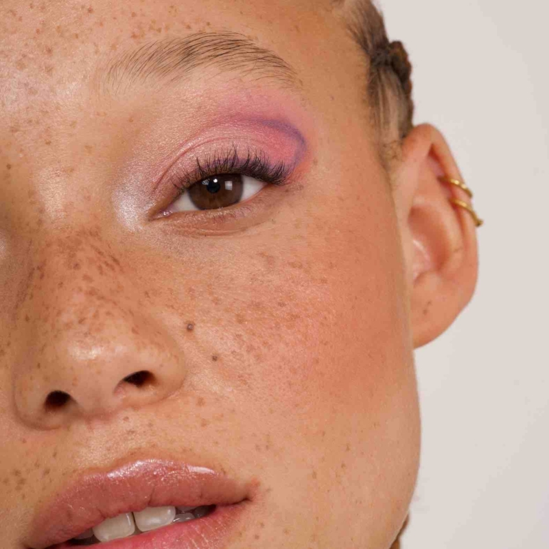 Paleta farduri pentru pleoape bio Pink Vibes, 6 nuante 100% naturale, Charlotte Bio - imagine 2
