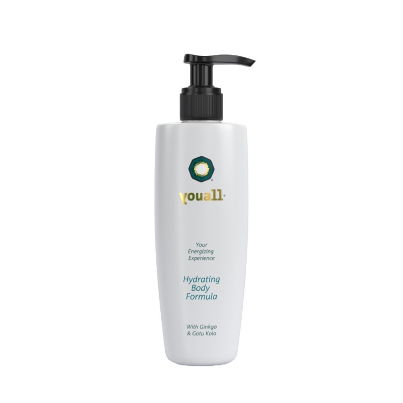 Lotiune de corp hidratanta cu Ginkgo & Gotu Kola Your Energizing Experience 200 ml Youall