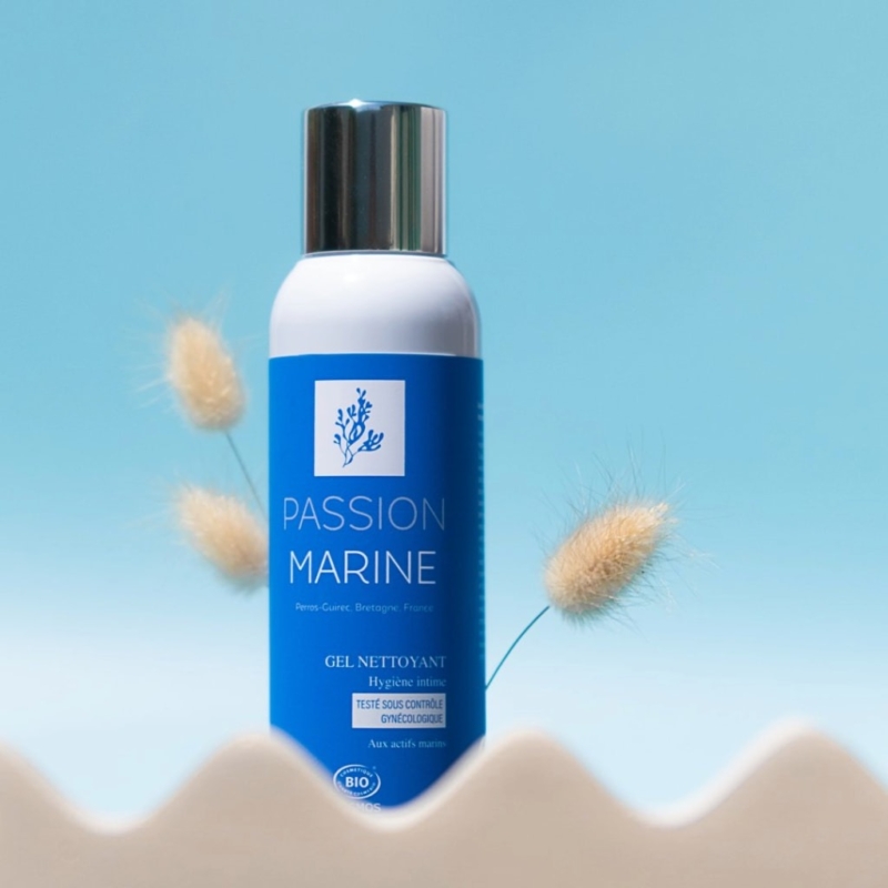 Gel pentru igiena intima Bio cu ingrediente active marine si prebiotice, 125 ml, Passion Marine
