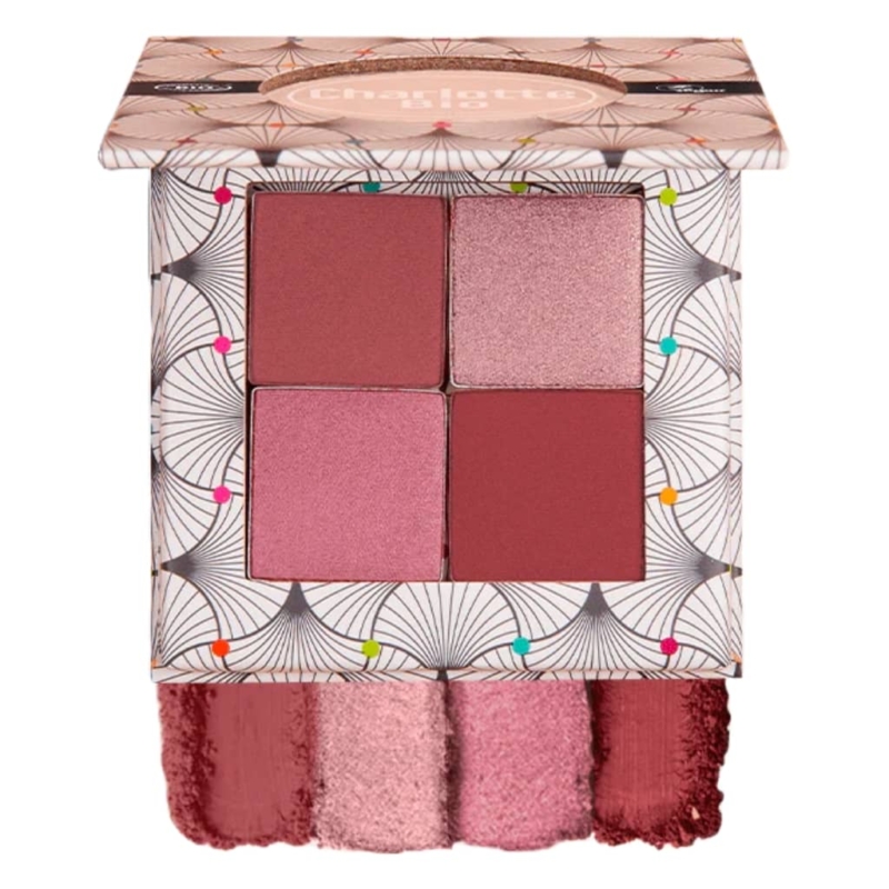 Paleta farduri pentru pleoape bio GIRLY, 4 nuante, Charlotte Bio