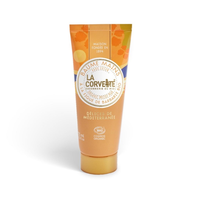 Set cadou bio Rituel Délices de Méditerranée - sapun lichid 500 ml, sapun solid 100 g si crema de maini 75 ml, LA CORVETTE - imagine 4