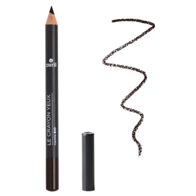 Creion de ochi Charcoal negru Charbon organic și vegan – Avril