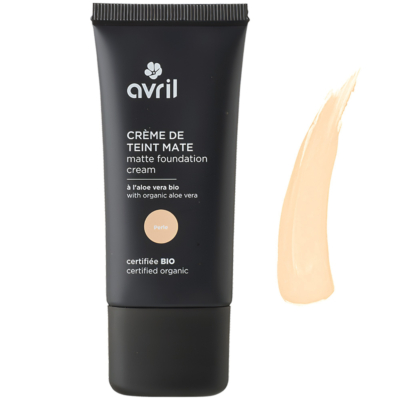 Fond de ten matifiant bio Perle, rezistent la transfer, 28 ml - Avril