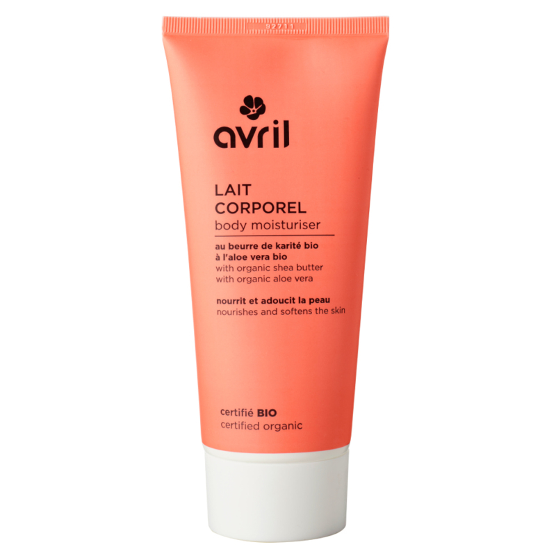 Lotiune de corp bio hidratanta si hranitoare cu Aloe Vera si unt de Shea, 200 ml - Avril