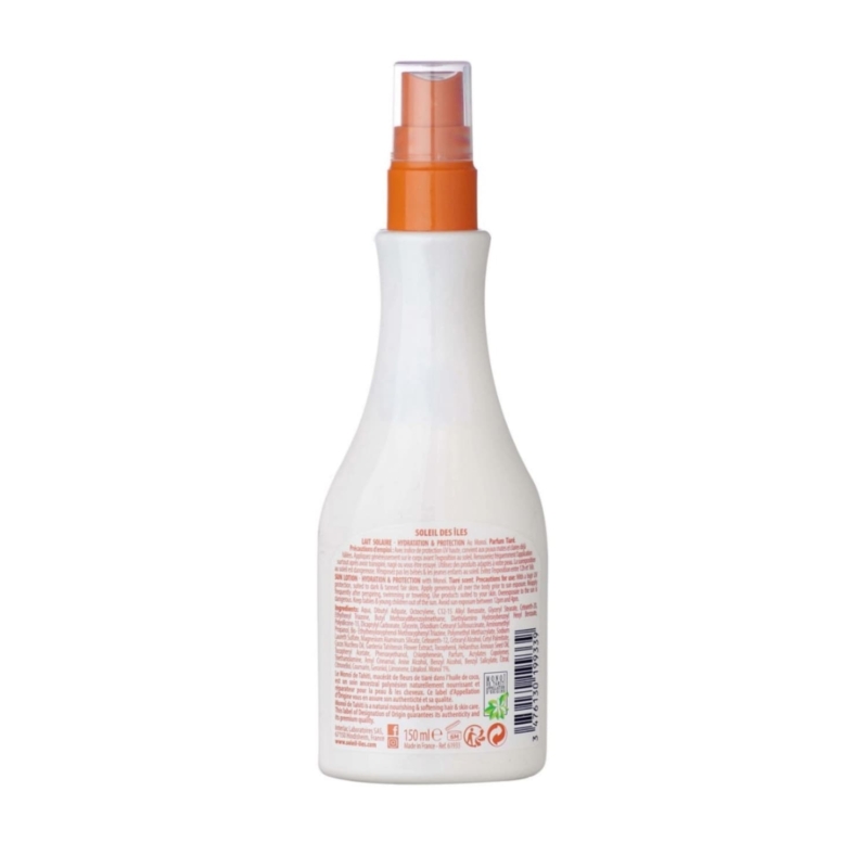 Crema cu protectie solara SPF 30 MONOI DE TAHITI parfum de Tiaré, 150 ml, Soleil des Iles - imagine 2