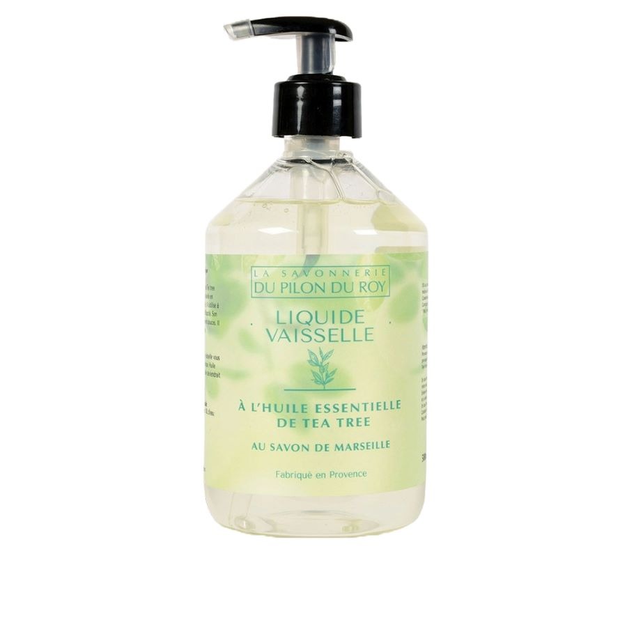 Detergent de vase bio cu Arbore de ceai si sapun de Marsilia, 500 ml, La Savonnerie du Pilon du Roy