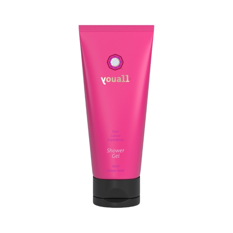 Gel de dus cu ulei de seminte de struguri Your Luxury Experience, 200 ml, Youall