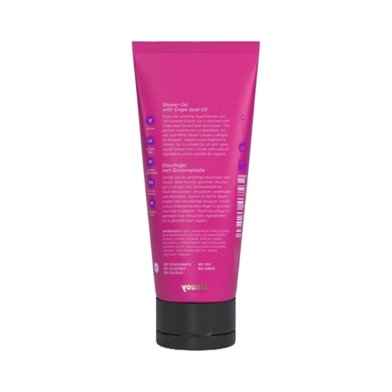Gel de dus cu ulei de seminte de struguri Your Luxury Experience, Youall