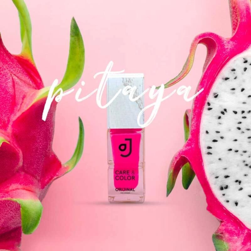 Lac de unghii 2 in 1 hidratant PITAYA cu extract de fructul dragonului, 10 ml, ORIJINAL
