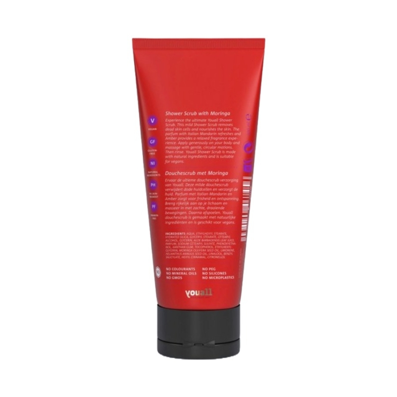 Scrub de corp Bio cu ulei de Moringa Your Sauna Experience, 200 ml, Youall - imagine 2