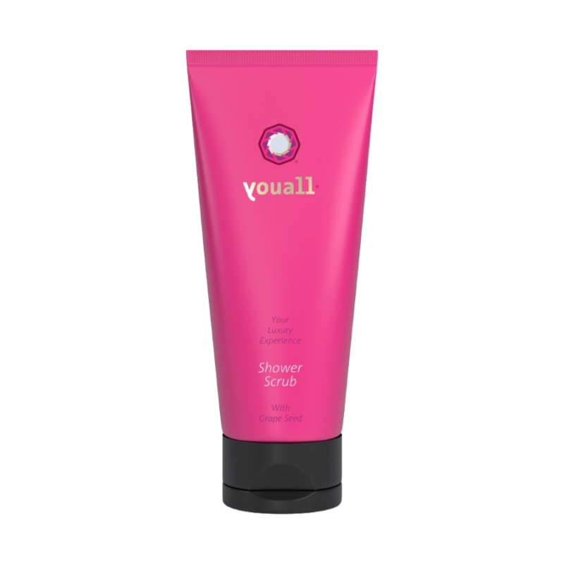 Scrub de corp cu ulei de seminte de struguri Your Luxury Experience, 200 ml, Youall